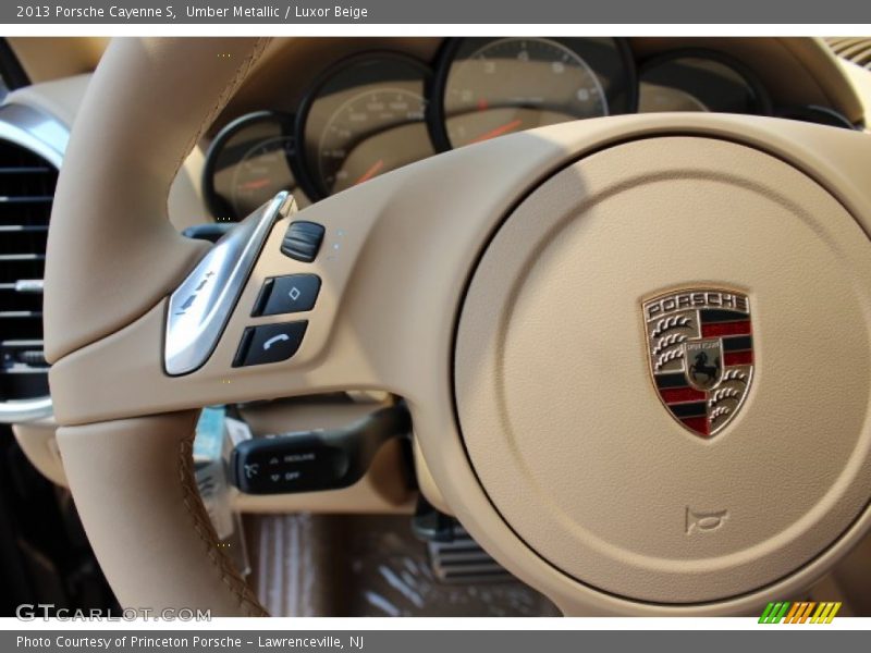 Controls of 2013 Cayenne S