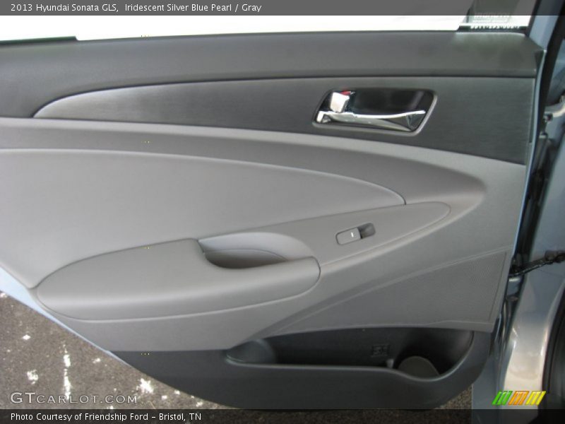 Iridescent Silver Blue Pearl / Gray 2013 Hyundai Sonata GLS