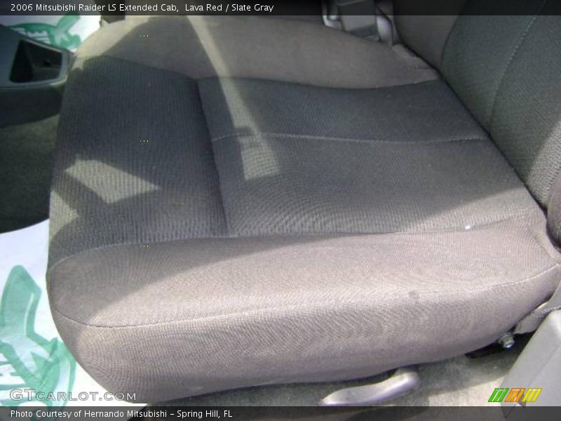 Lava Red / Slate Gray 2006 Mitsubishi Raider LS Extended Cab