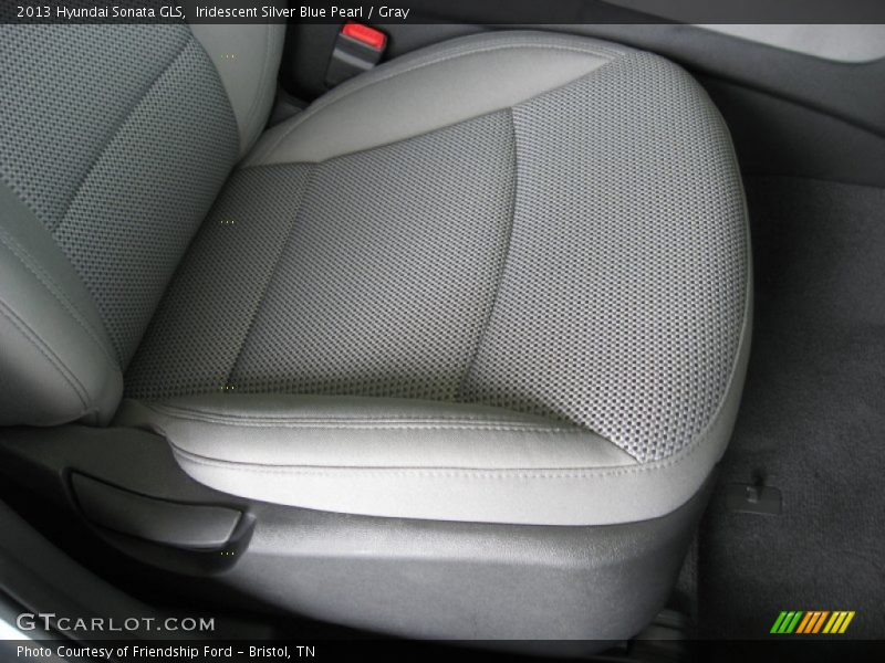 Iridescent Silver Blue Pearl / Gray 2013 Hyundai Sonata GLS