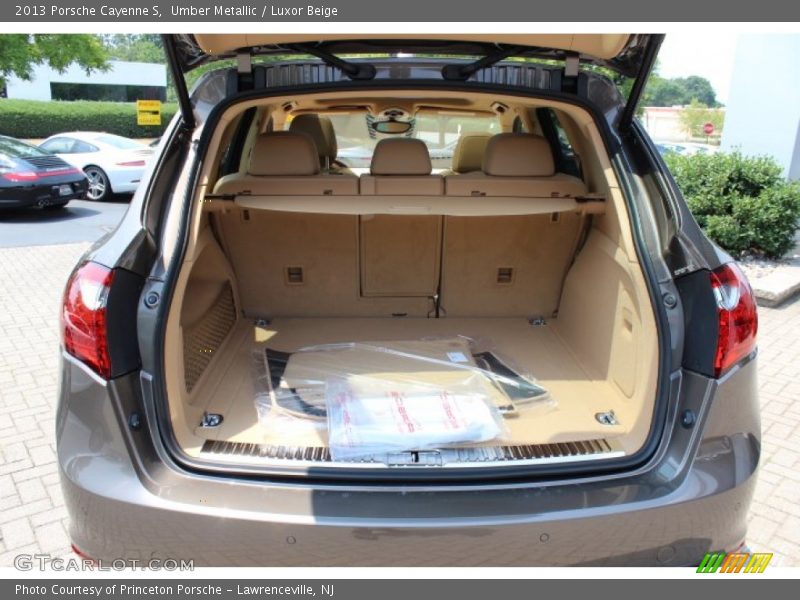  2013 Cayenne S Trunk