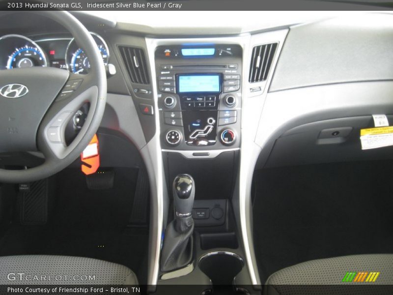 Iridescent Silver Blue Pearl / Gray 2013 Hyundai Sonata GLS