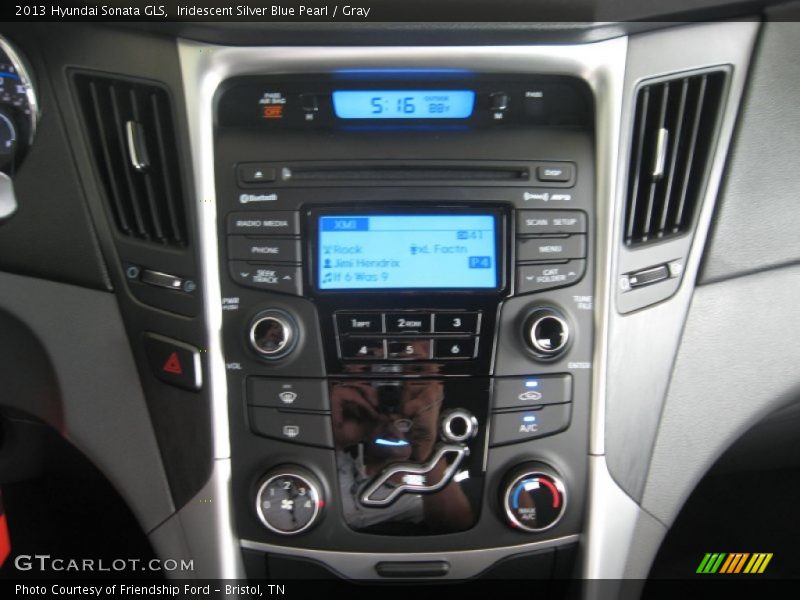 Iridescent Silver Blue Pearl / Gray 2013 Hyundai Sonata GLS