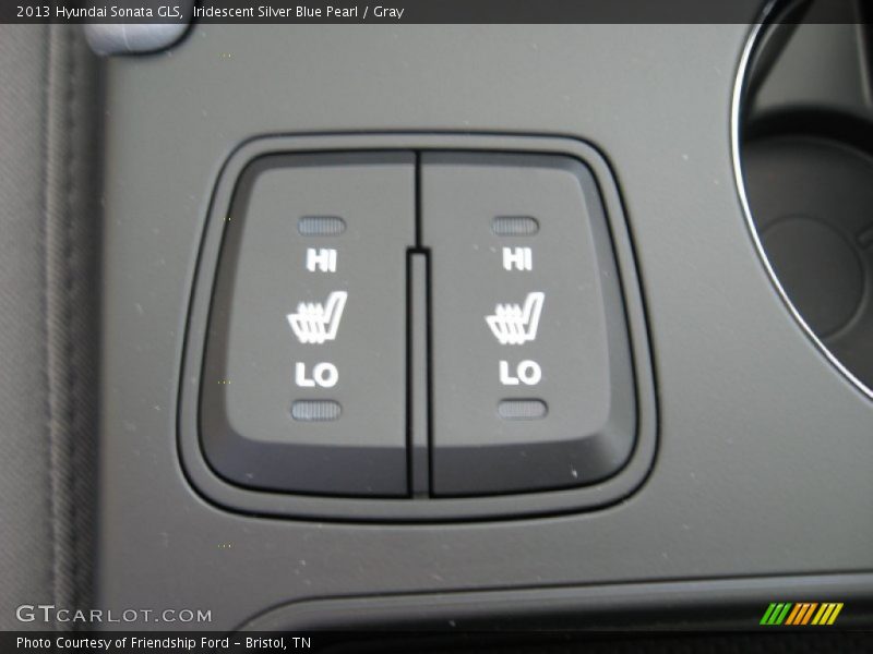Iridescent Silver Blue Pearl / Gray 2013 Hyundai Sonata GLS