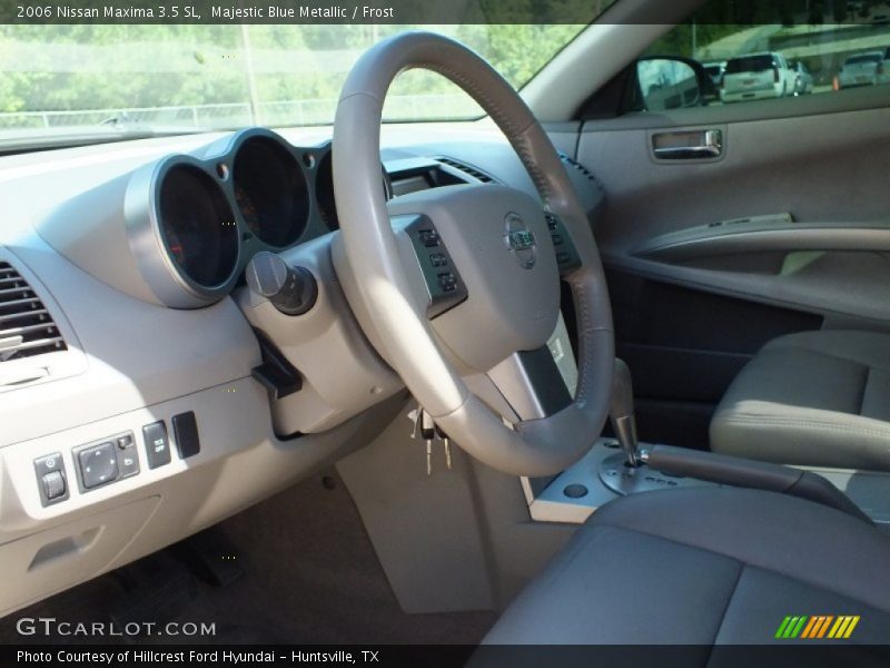 Majestic Blue Metallic / Frost 2006 Nissan Maxima 3.5 SL