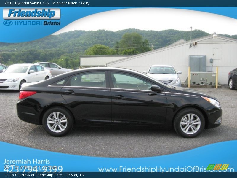 Midnight Black / Gray 2013 Hyundai Sonata GLS