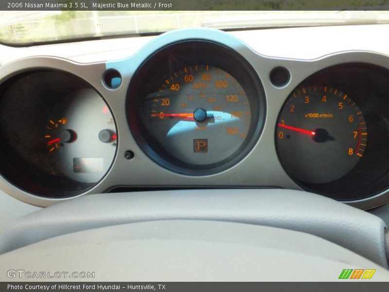 Majestic Blue Metallic / Frost 2006 Nissan Maxima 3.5 SL