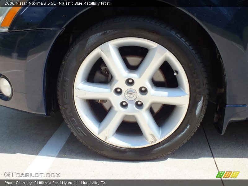 Majestic Blue Metallic / Frost 2006 Nissan Maxima 3.5 SL