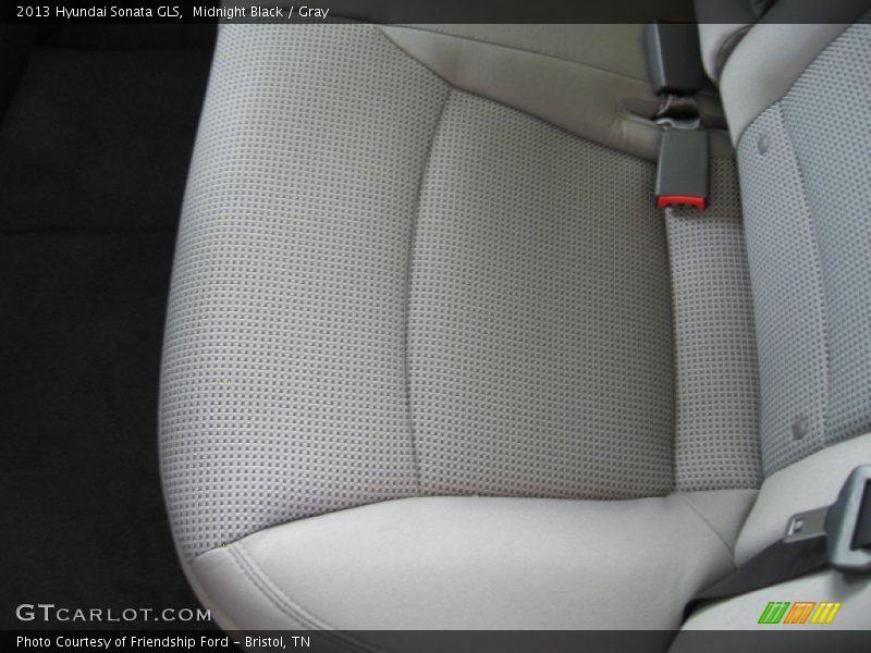 Midnight Black / Gray 2013 Hyundai Sonata GLS
