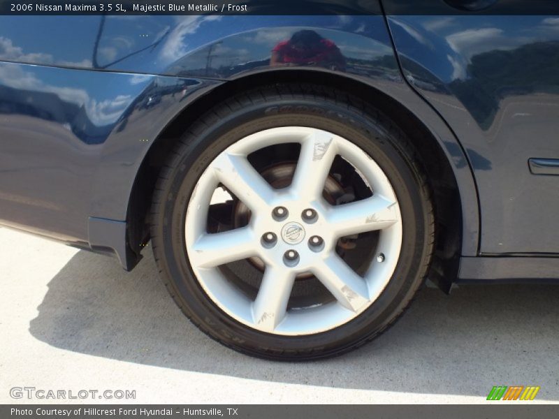 Majestic Blue Metallic / Frost 2006 Nissan Maxima 3.5 SL
