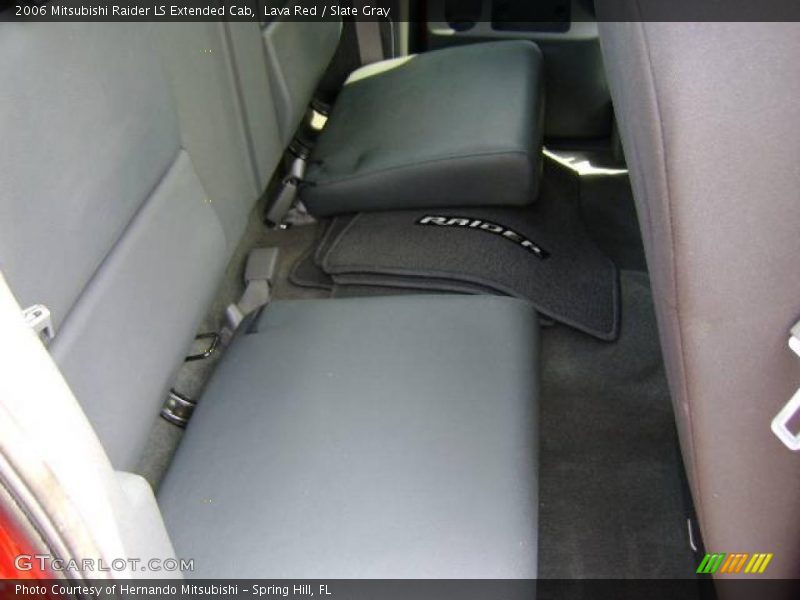 Lava Red / Slate Gray 2006 Mitsubishi Raider LS Extended Cab