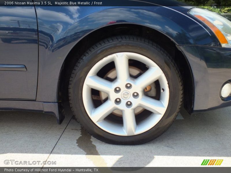 Majestic Blue Metallic / Frost 2006 Nissan Maxima 3.5 SL