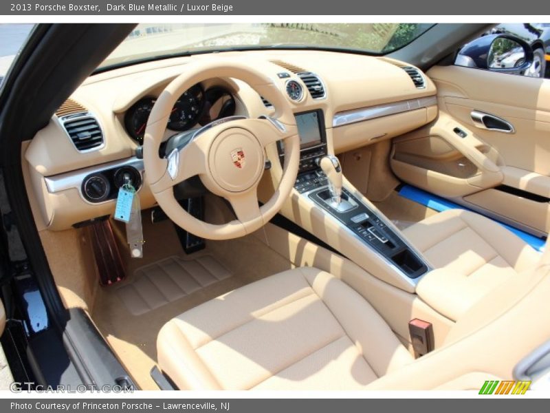 Luxor Beige Interior - 2013 Boxster  