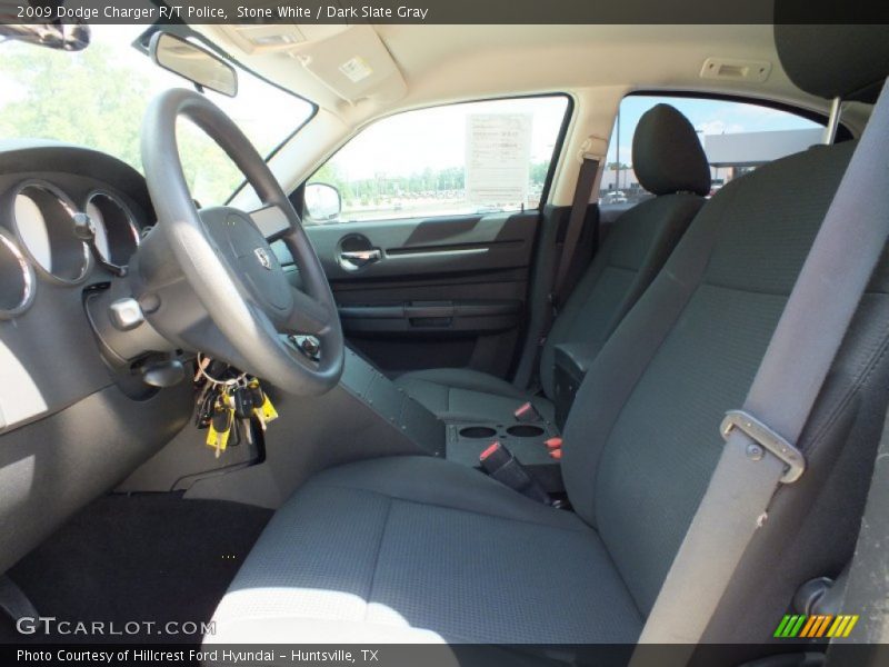 Front Seat of 2009 Charger R/T Police