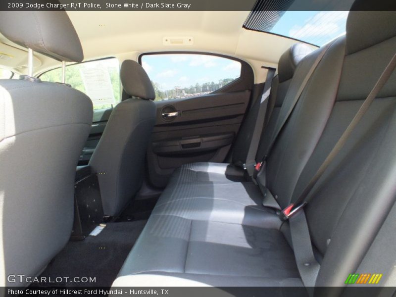 Rear Seat of 2009 Charger R/T Police