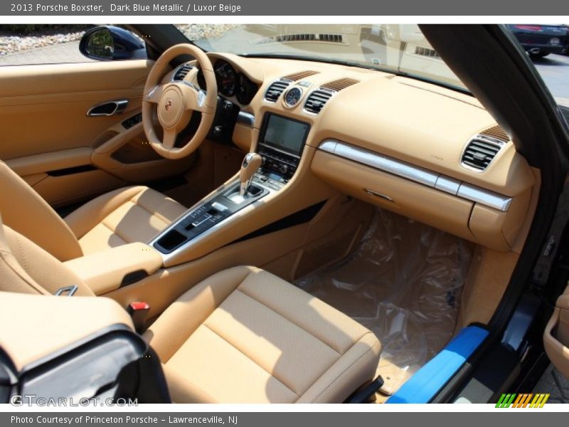 Dashboard of 2013 Boxster 
