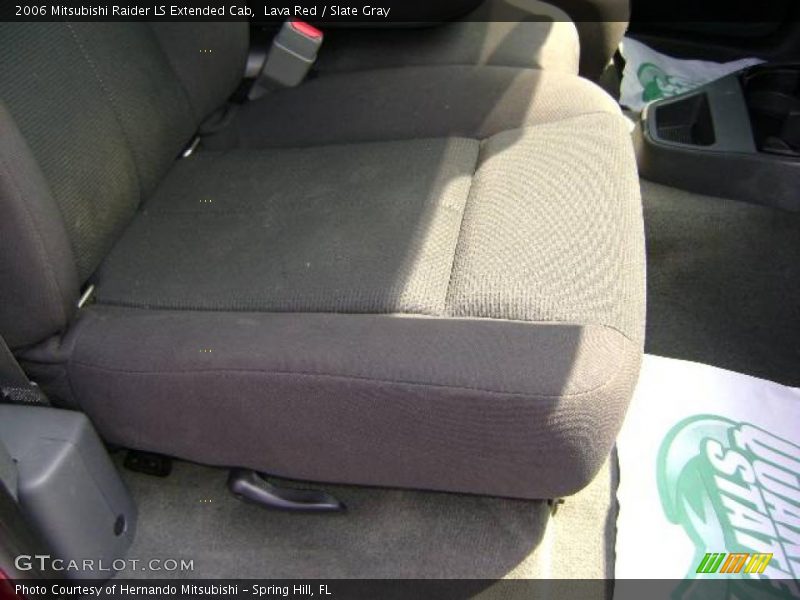Lava Red / Slate Gray 2006 Mitsubishi Raider LS Extended Cab