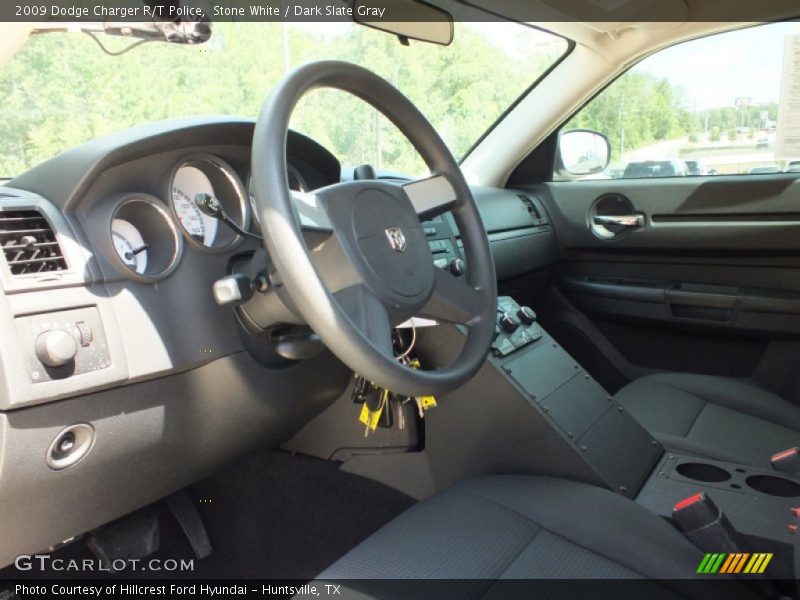  2009 Charger R/T Police Dark Slate Gray Interior