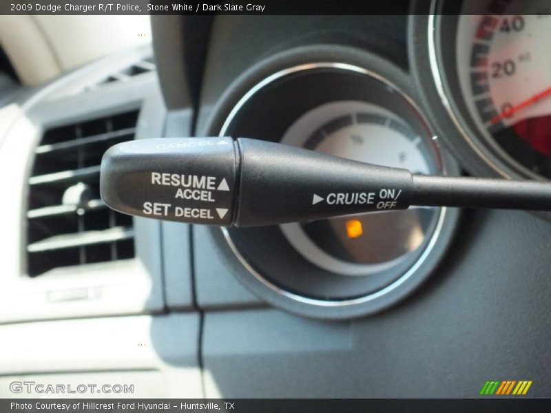 Controls of 2009 Charger R/T Police