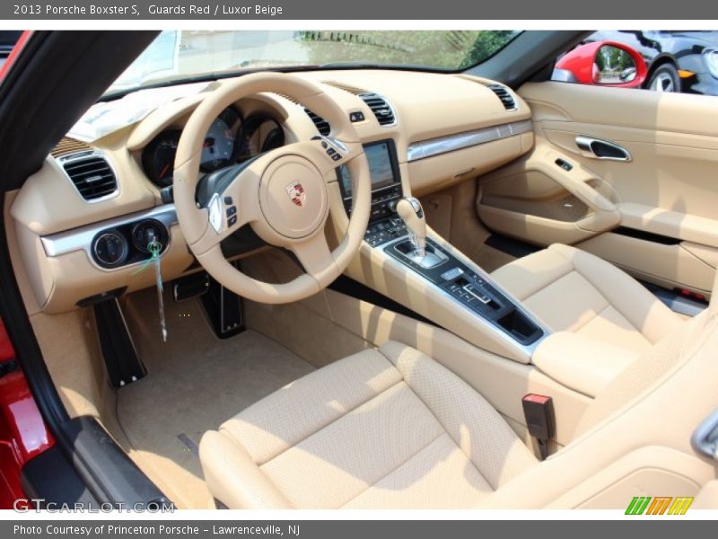 Luxor Beige Interior - 2013 Boxster S 