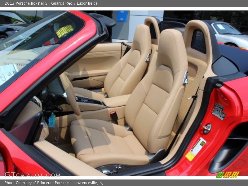 Front Seat of 2013 Boxster S
