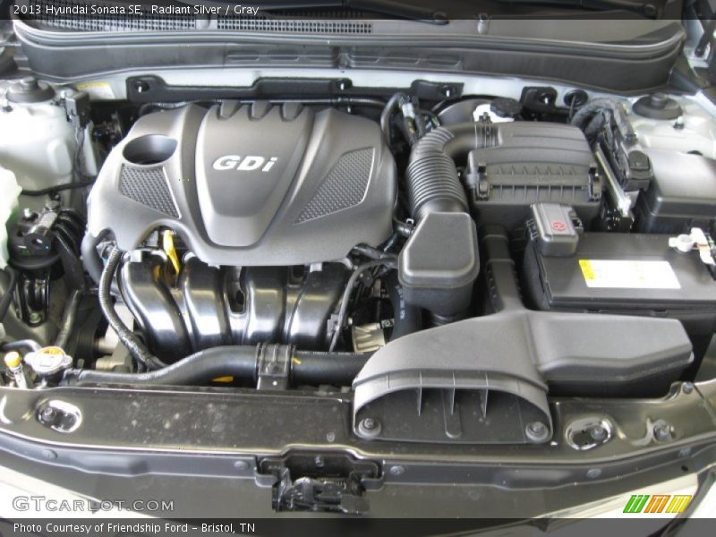 Radiant Silver / Gray 2013 Hyundai Sonata SE