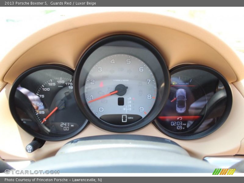  2013 Boxster S S Gauges