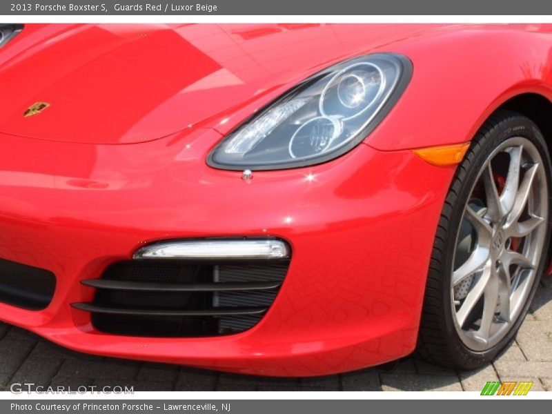 Guards Red / Luxor Beige 2013 Porsche Boxster S