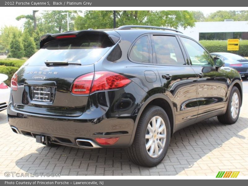 Black / Platinum Grey 2012 Porsche Cayenne S