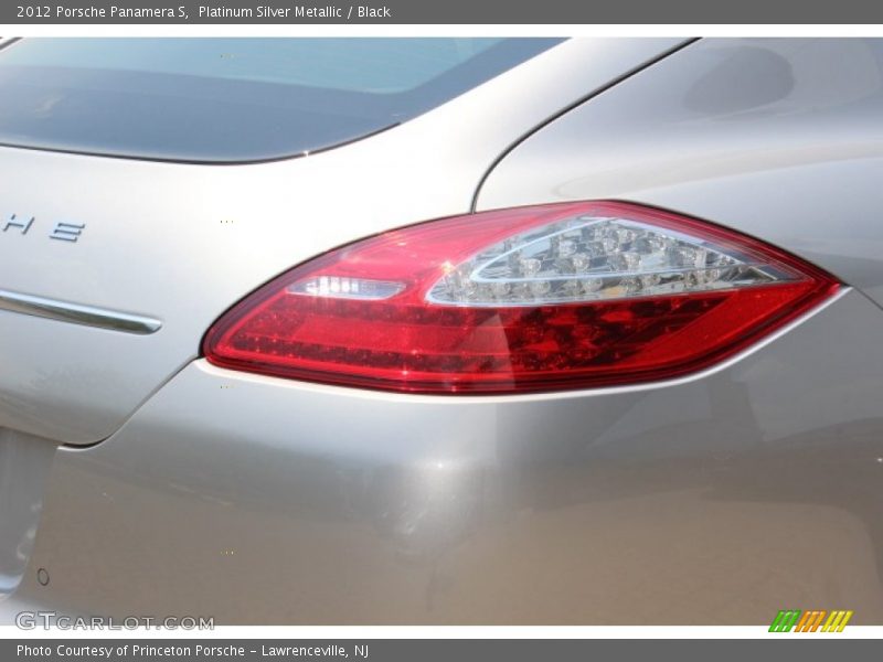 Platinum Silver Metallic / Black 2012 Porsche Panamera S