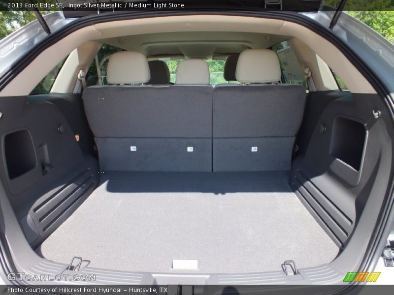 Ingot Silver Metallic / Medium Light Stone 2013 Ford Edge SE