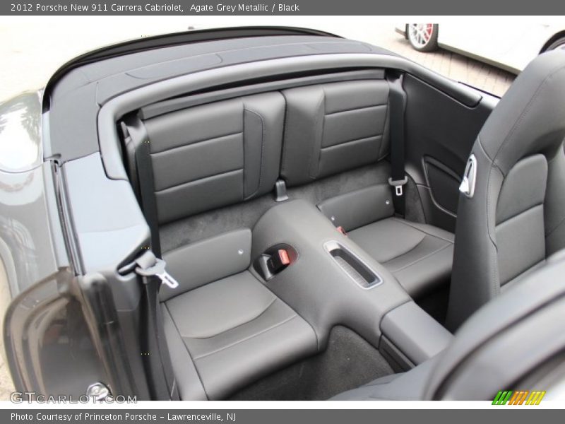 Rear Seat of 2012 New 911 Carrera Cabriolet