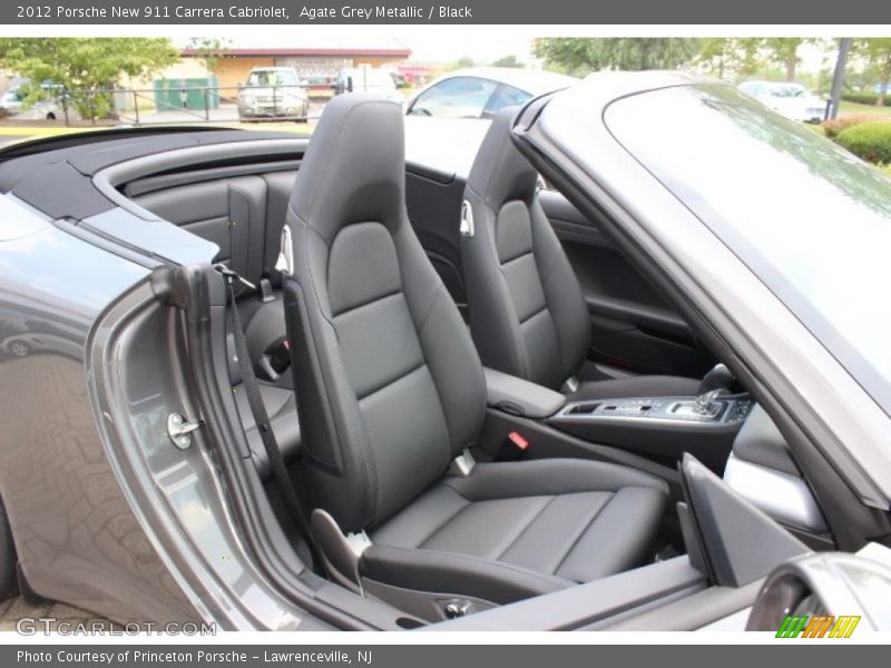  2012 New 911 Carrera Cabriolet Black Interior