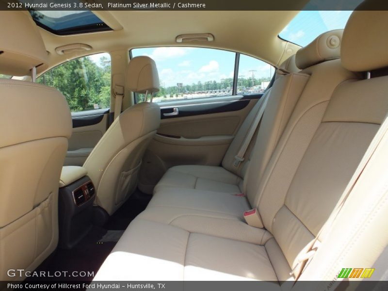 Platinum Silver Metallic / Cashmere 2012 Hyundai Genesis 3.8 Sedan