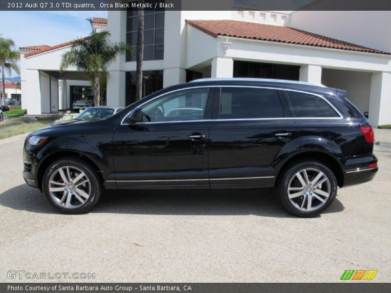 2012 Q7 3.0 TDI quattro Orca Black Metallic