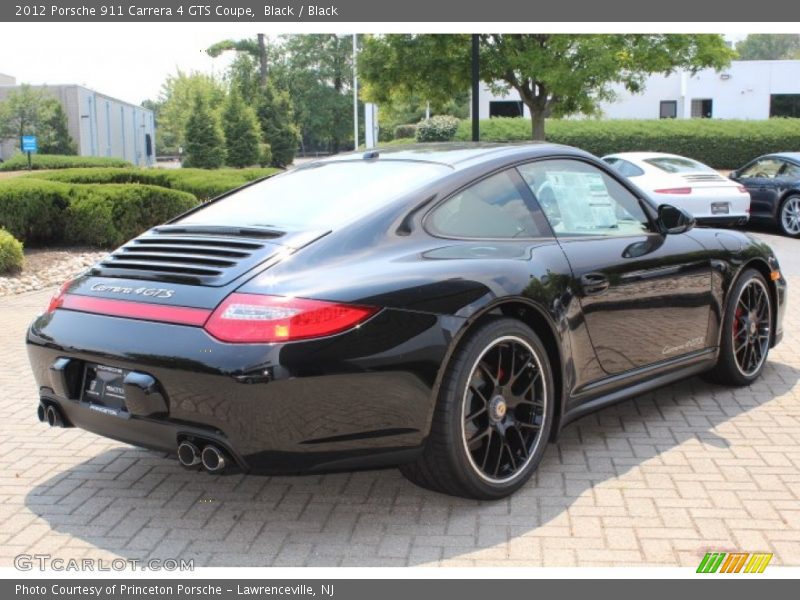 Black / Black 2012 Porsche 911 Carrera 4 GTS Coupe