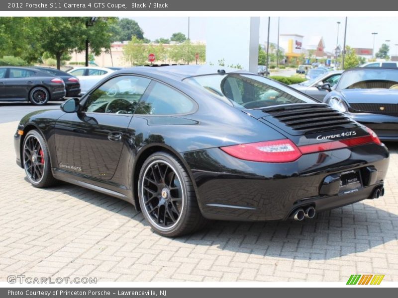 Black / Black 2012 Porsche 911 Carrera 4 GTS Coupe