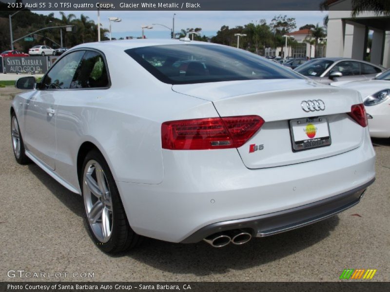 Glacier White Metallic / Black 2013 Audi S5 3.0 TFSI quattro Coupe