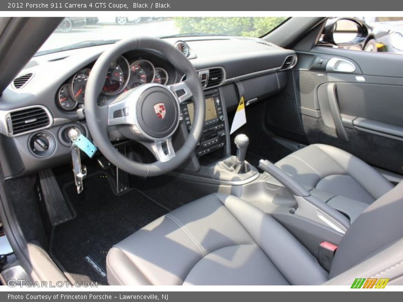  2012 911 Carrera 4 GTS Coupe Black Interior