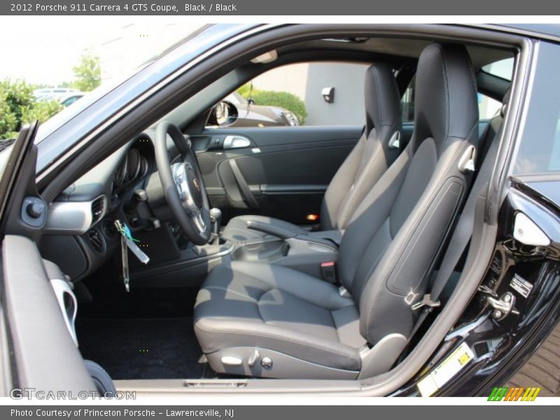 Black / Black 2012 Porsche 911 Carrera 4 GTS Coupe
