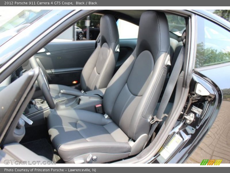 Front Seat of 2012 911 Carrera 4 GTS Coupe