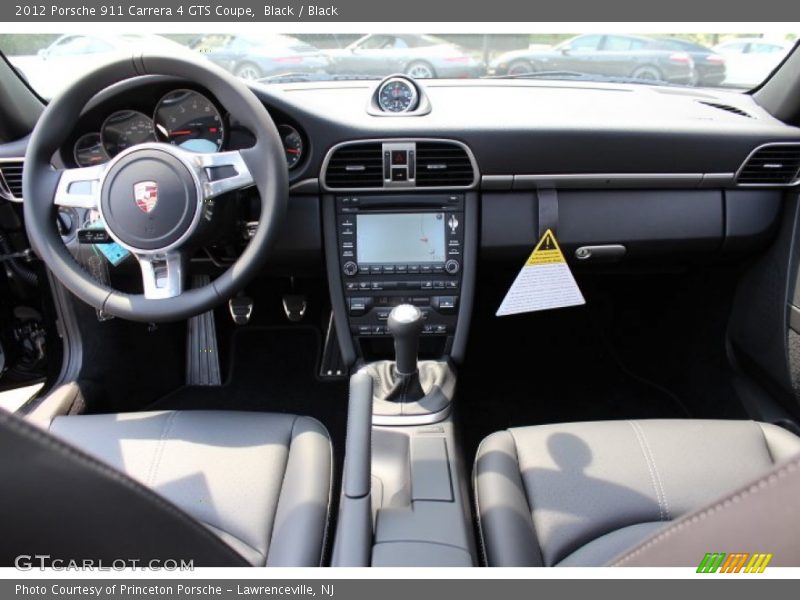 Black / Black 2012 Porsche 911 Carrera 4 GTS Coupe