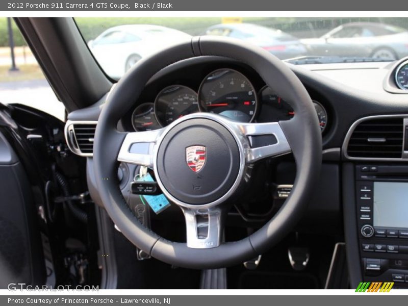 Black / Black 2012 Porsche 911 Carrera 4 GTS Coupe