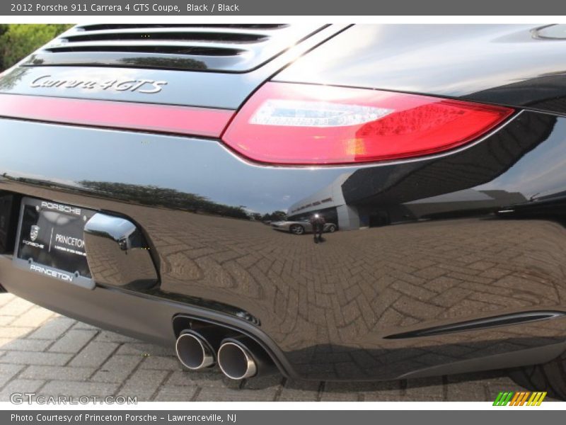 Black / Black 2012 Porsche 911 Carrera 4 GTS Coupe