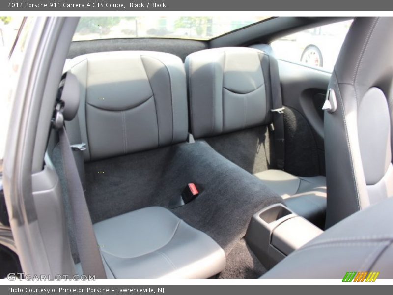 Rear Seat of 2012 911 Carrera 4 GTS Coupe