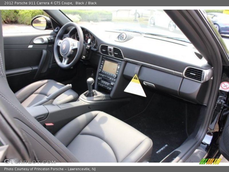  2012 911 Carrera 4 GTS Coupe Black Interior