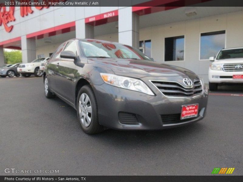 Magnetic Gray Metallic / Ash 2011 Toyota Camry LE