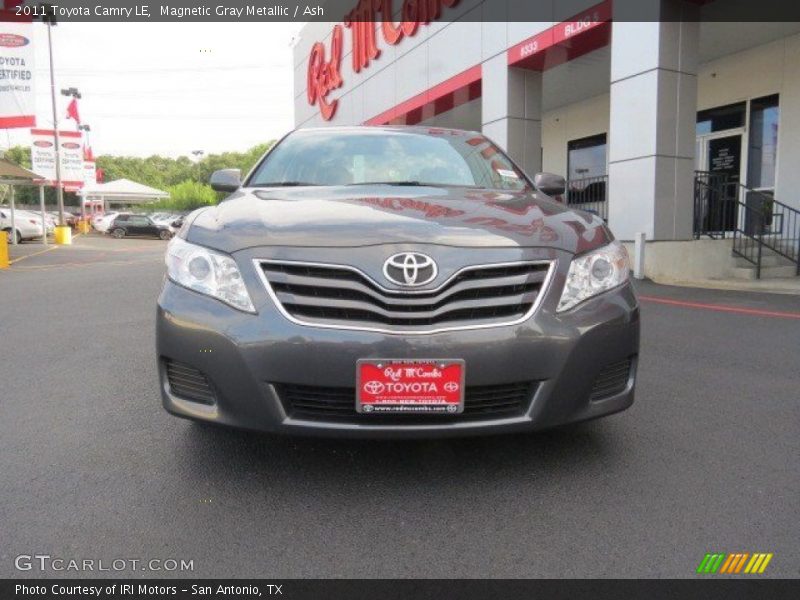 Magnetic Gray Metallic / Ash 2011 Toyota Camry LE