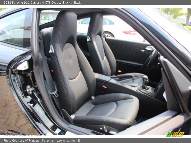 Front Seat of 2012 911 Carrera 4 GTS Coupe