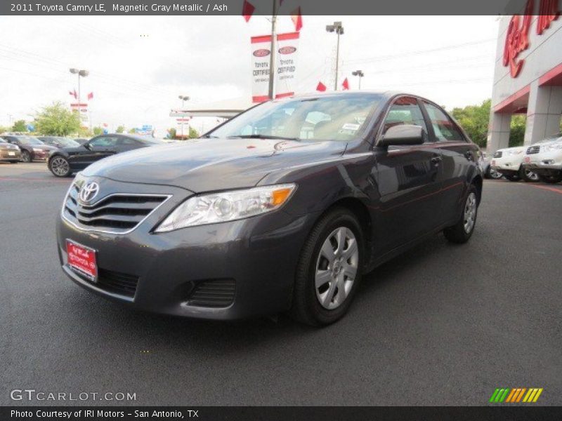 Magnetic Gray Metallic / Ash 2011 Toyota Camry LE
